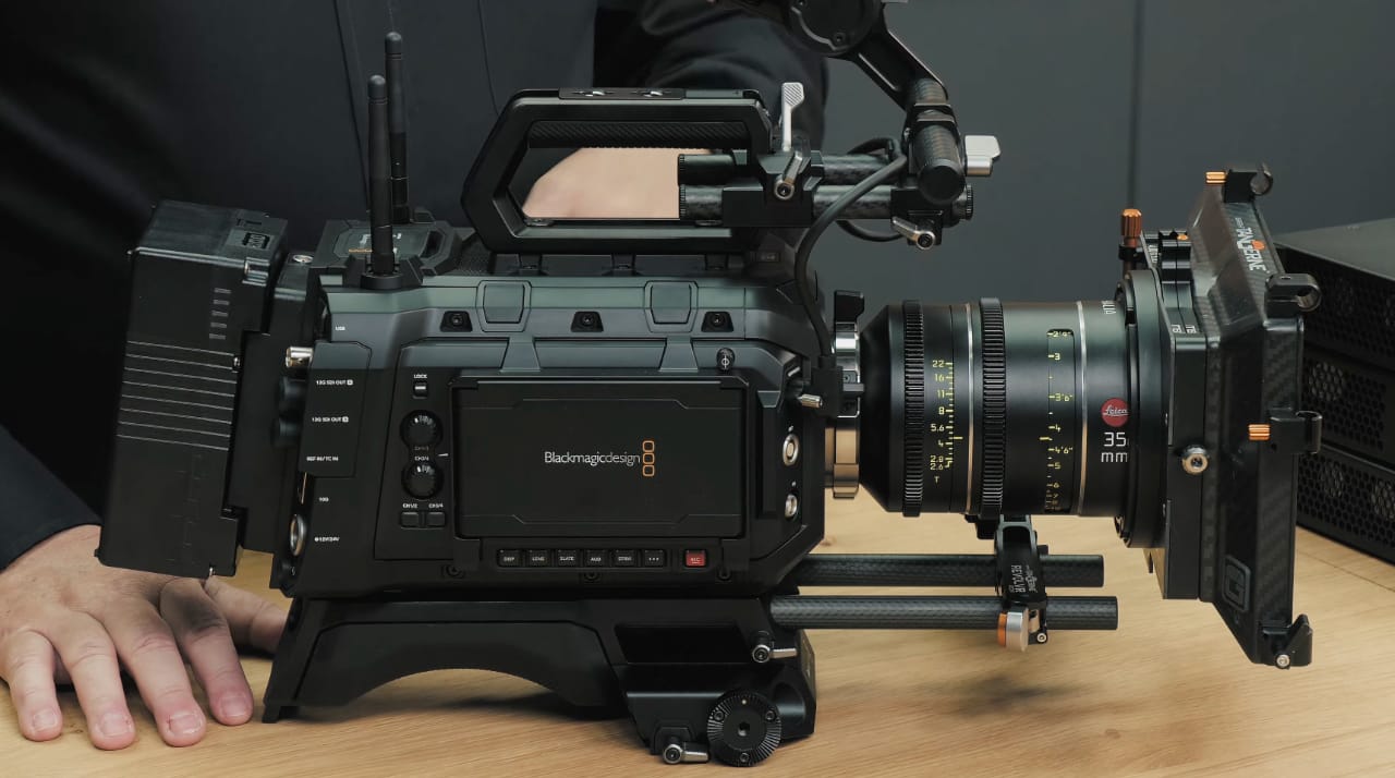 Blackmagic URSA Cine 12K live