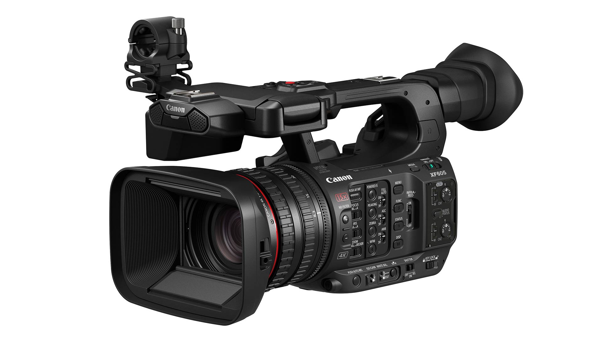 The new Canon XF605. Image: Canon.