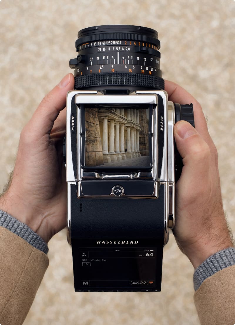 hassleblad 907x-cfv100c top down