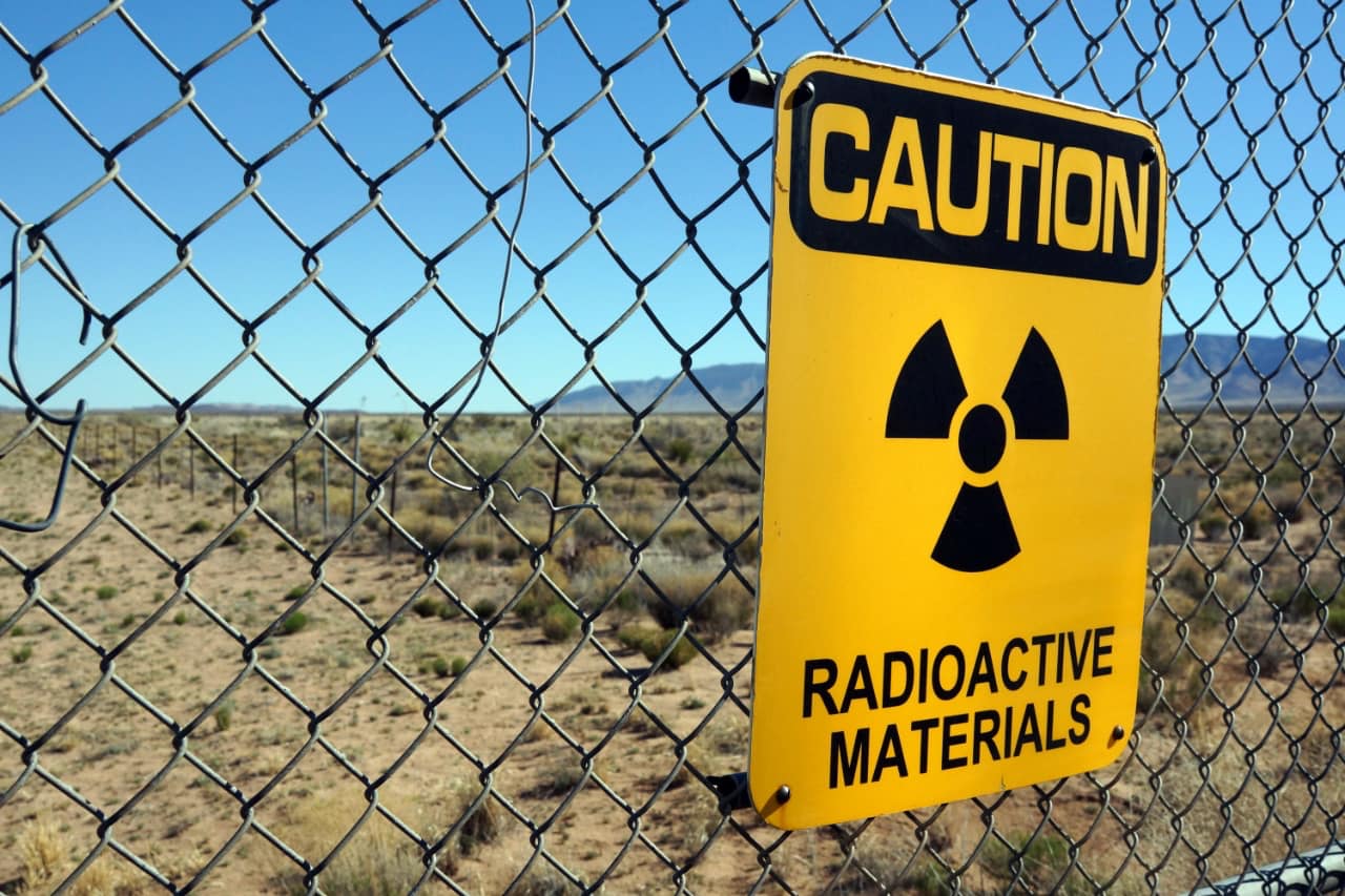 radioactive sign