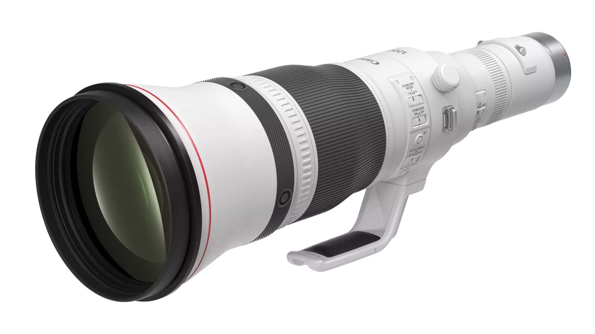 RF 1200mm F8L IS USM. Image: Canon.